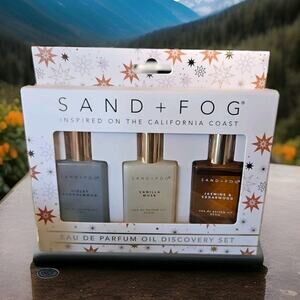 Sand And Fog Parfum Oil Violet Sandalwood Vanilla Musk Jasmine Cedarwood Parfum